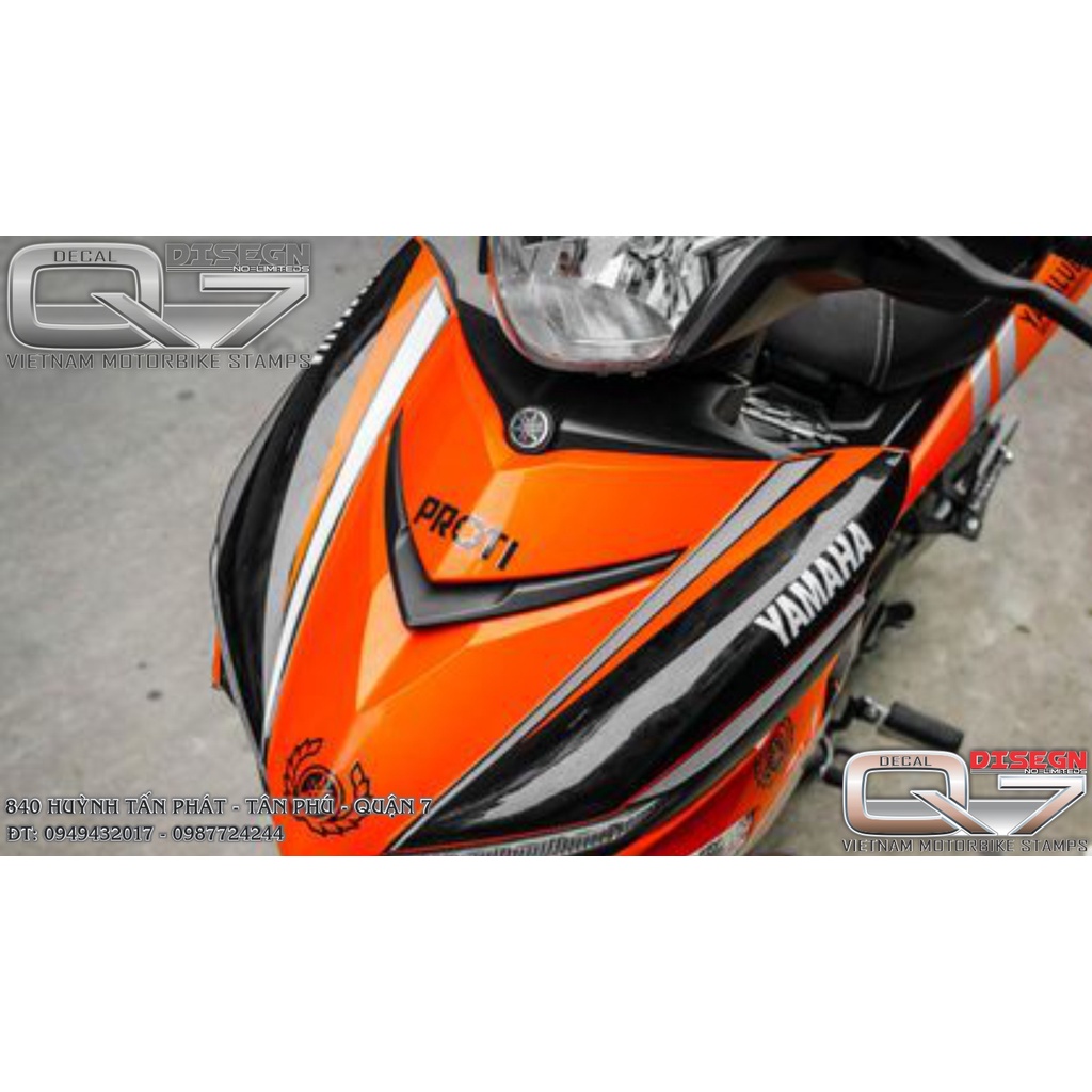 Tem Rời EXCITER 150 CAM DEN