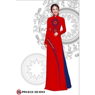 Vải áo dài trống đồng 1615