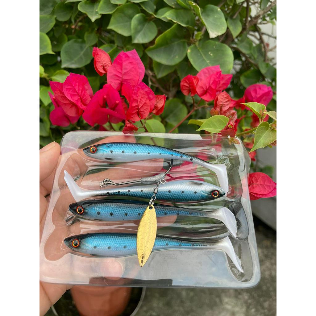 Combo Mồi mềm NFF Chính Hãng 100% và Lưỡi Móc