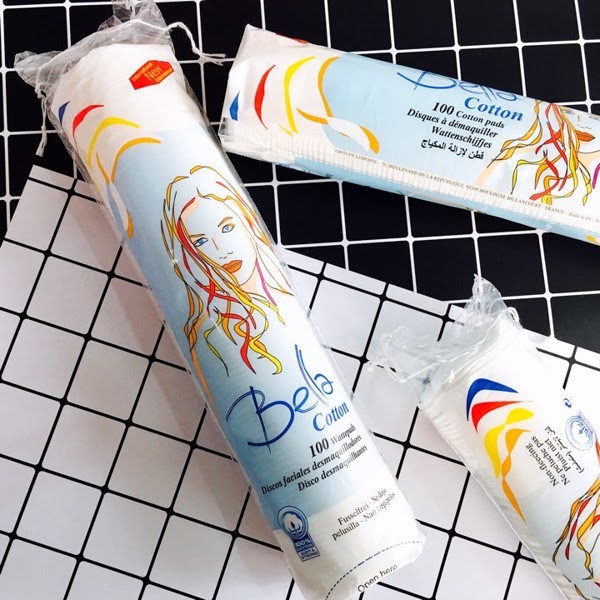 Bông tẩy trang Emily Watterpads 120 miếng của Đức