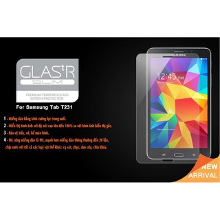 Kính cường lực cho Samsung Galaxy Tab 4 7.0 LTE T230 T231 T235