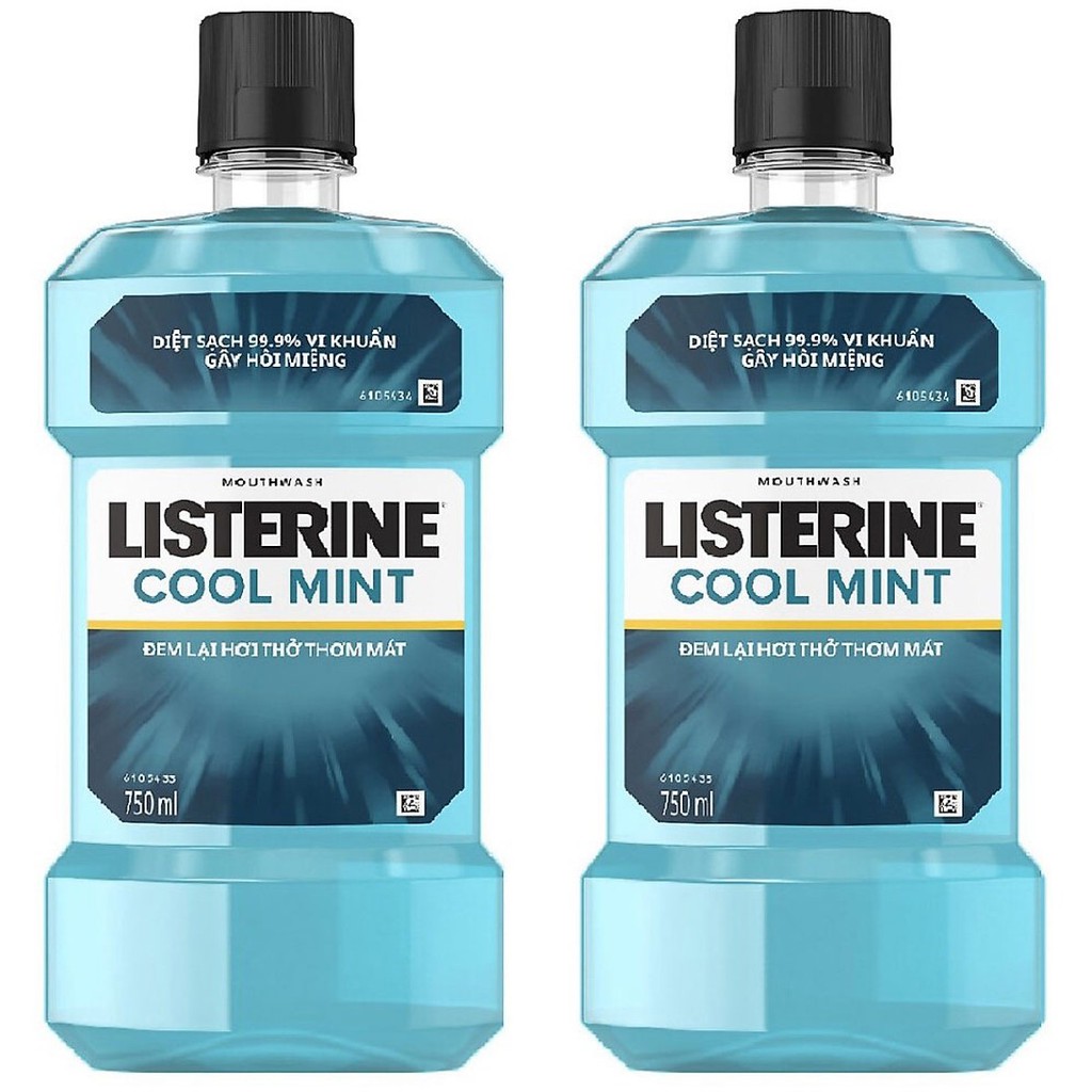 NƯỚC SÚC MIỆNG LISTERINE COOL MINT 750ML