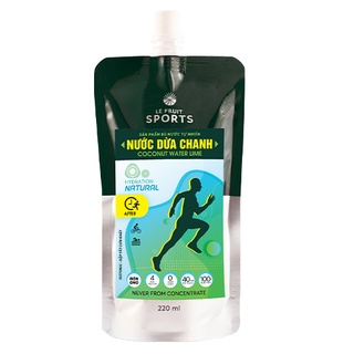 NƯỚC ÉP DỪA CHANH SPORTS 220ML