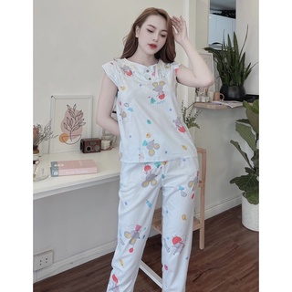 chất thô hàn ( ảnh thật) đồ bộ mặc nhà
