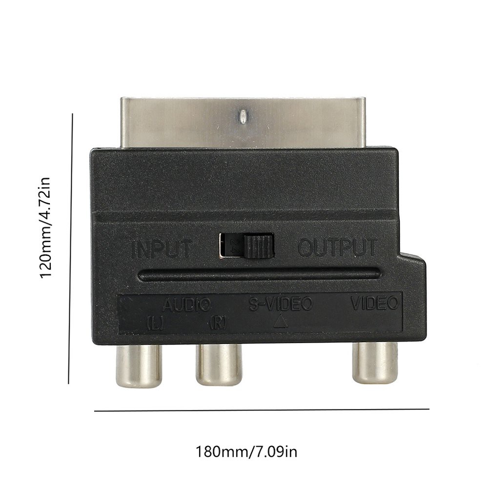 Bộ chuyển đổi USB 2.0 Vhs sang Dvd Bộ ghi video âm thanh Cáp Scart Rca cho Win10 | BigBuy360 - bigbuy360.vn