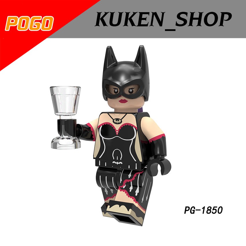 Minifigures Marvel DC Các Mẫu Nhân Vật Bat Girl Ocean Doctor Fate Classic Electro Superman Mẫu Mới Ra PG8210