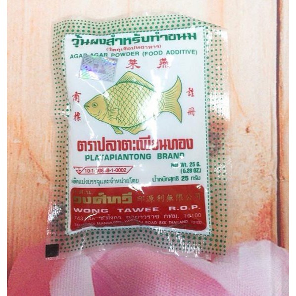 Bột Rau Câu Giòn Thái Lan