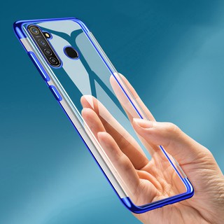 Ốp lưng nhựa trong suốt cho Realme 5 Pro