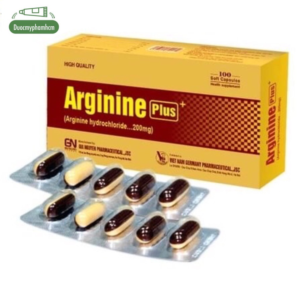 Viên Uống Bổ Gan Arginine Plus (60 Viên)