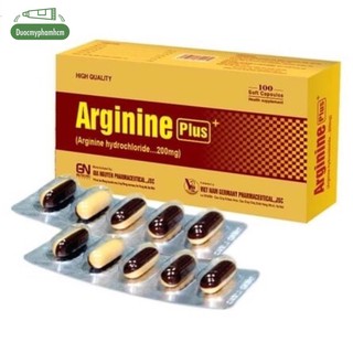 Viên Uống Bổ Gan Arginine Plus (60 Viên)