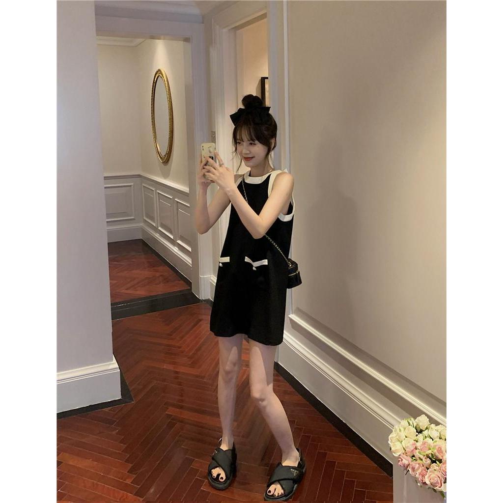 Đầm Dáng Chữ A Cổ Thắt Nơ Sau Lưng 53475