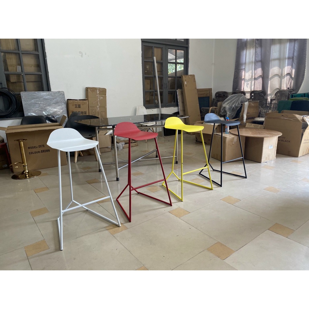 Ghế quầy bar full thép sơn tĩnh điện TM710
