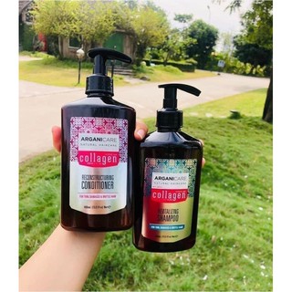 Cặp gội xả ARGANICARE COLLAGEN