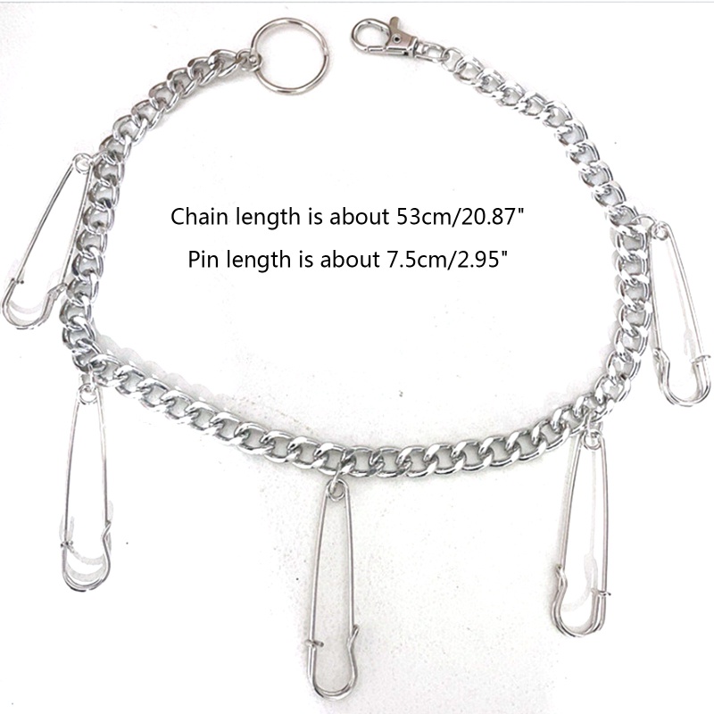 Youyo Móc Khóa Dạng Ghim Cài Nhiều Lớp Bằng Kim Loại Đường Phố Cho Nữ Pu