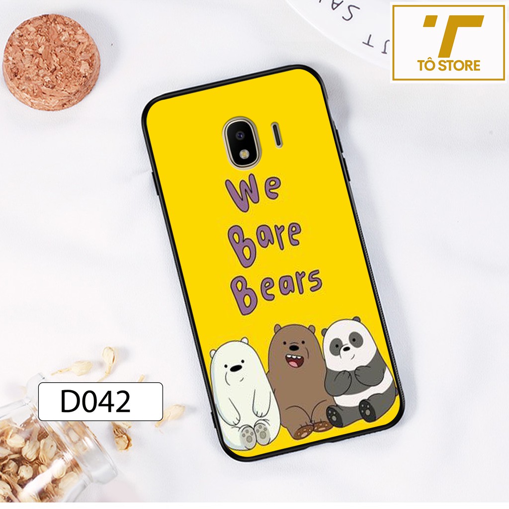 Samsung J2 Core - J4 2018 - Ốp lưng điện thoại Samsung in hình những chú Gấu đáng yêu, chất liệu in UV cao cấp.