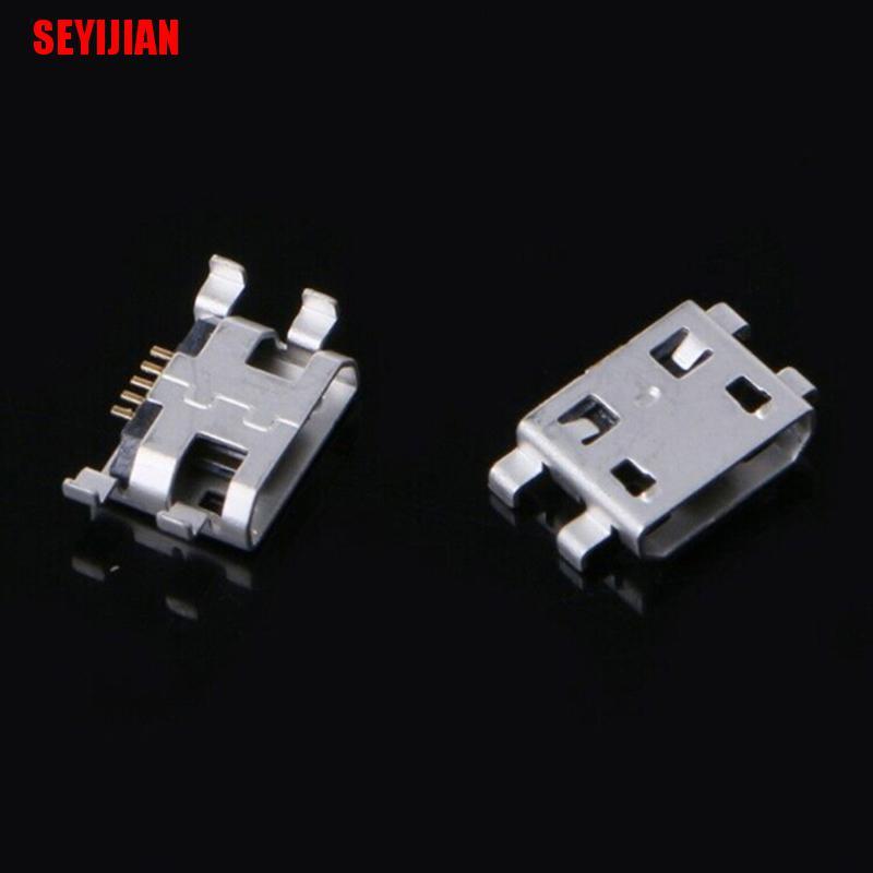 Set 10 Đầu Nối Cổng Sạc type B micro usb 5 Chấu Chuyên Dụng