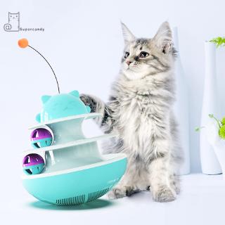Đồ Chơi Tháp Bóng Lăn Cho Mèo