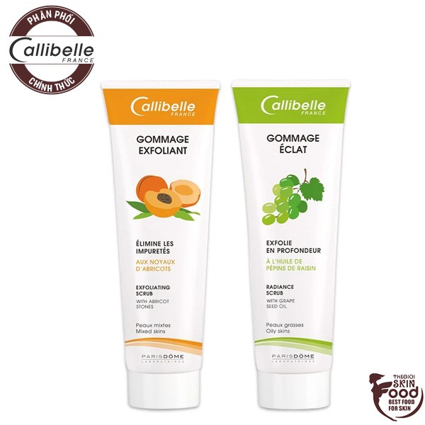 Kem Tẩy Tế Bào Chết Callibelle Gommage Scrub 150ml