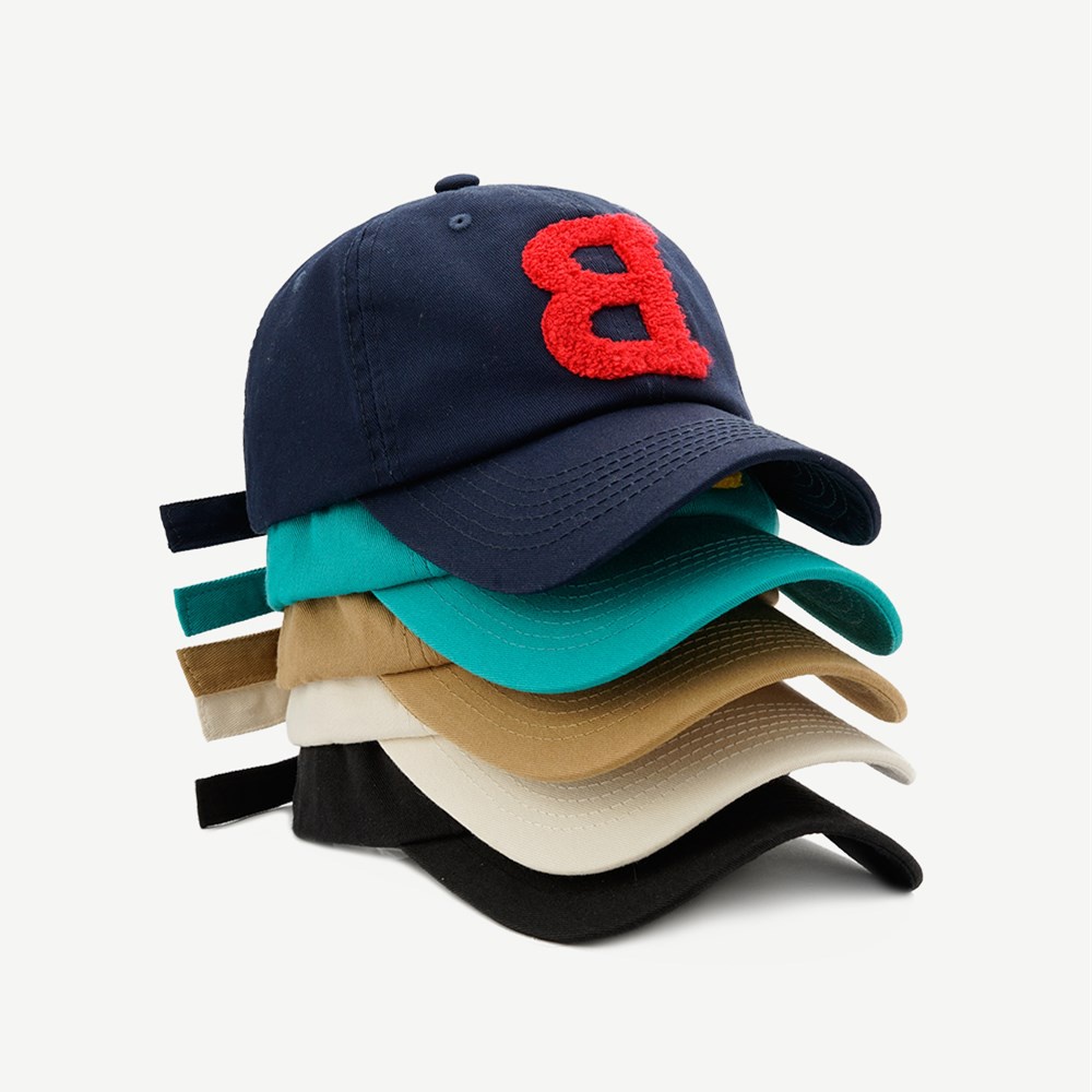 Nón lưỡi trai LINJW bằng cotton mềm thời trang Hàn Quốc 2021