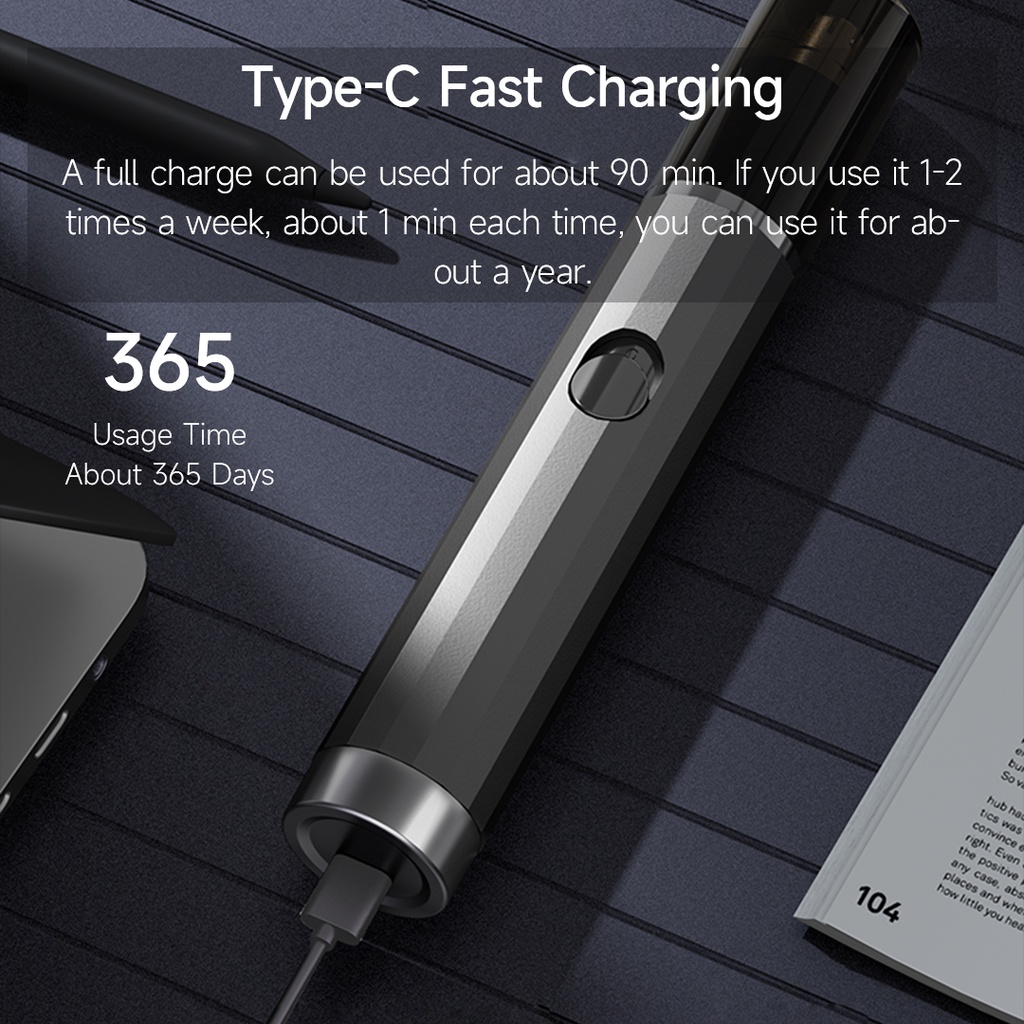 Xiaomi Youpin Tông Đơ Cắt Tóc Bằng Điện 1 Năm Có Thể Tháo Rời Tiện Dụng