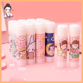 Hồ keo dán giấy khô dễ thương nhiều màu sắc cute.