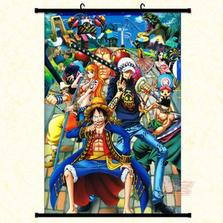 Poster vải anime One Piece 02 30x45 tranh vải