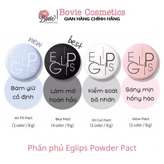 Phấn phủ Eglips Blur Powder Pact 9g Tone 13-21-23 (đen)
