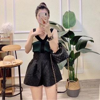Chân váy phồng hoạ tiết chìm hàng đẹp Quảng Châu