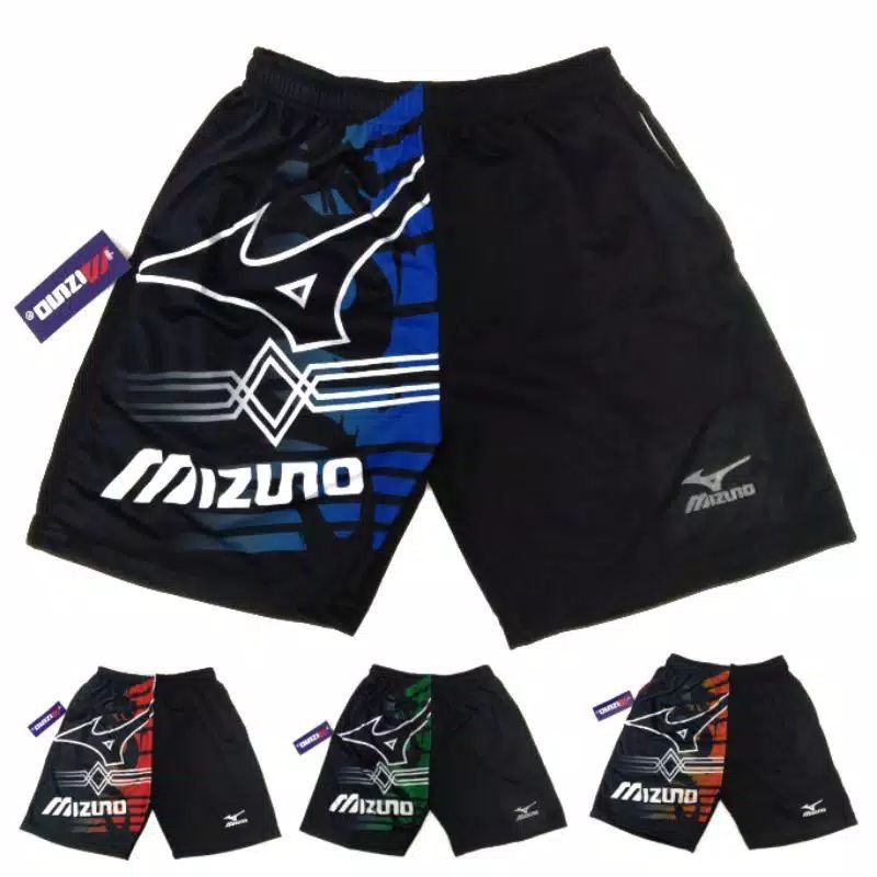 MIZUNO Quần Dài Dây Rút In Họa Tiết Volly / Bóng Chuyền Độc Đáo