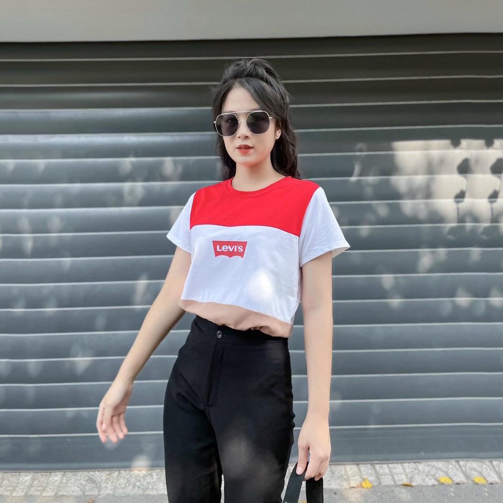 Áo Thun Cổ Tròn Le.vi’s Chuẩn Hàng VNXK, Chất Thun Cotton Mềm Mịn