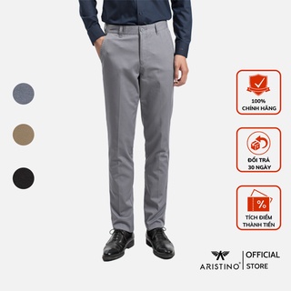 Quần kaki nam Aristino AKKR01 cao cấp chính hãng