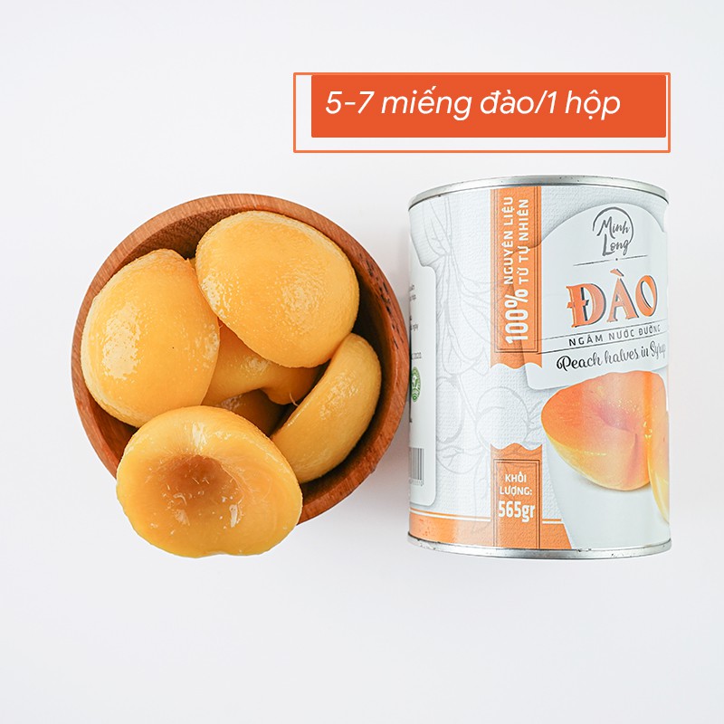 Đào Ngâm Nước Đường Asia Home Lon 425 gram | BigBuy360 - bigbuy360.vn