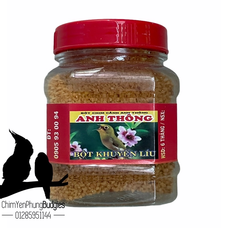 Thức Ăn Chim Vành Khuyên Anh Thông 100g - Cám Chim Khoen