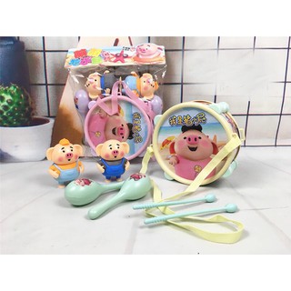Bộ đồ chơi trống heo peppa cho bé AE25