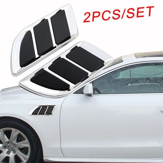 Mang Cá Giả Hốc Gió Dán Xe Ô Tô MC011 Chống Va Đập ABS