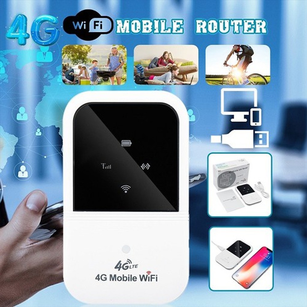 Bộ phát wifi di động dùng sim 4G 150Mbps A800 chính hãng tốc độ cao | BigBuy360 - bigbuy360.vn