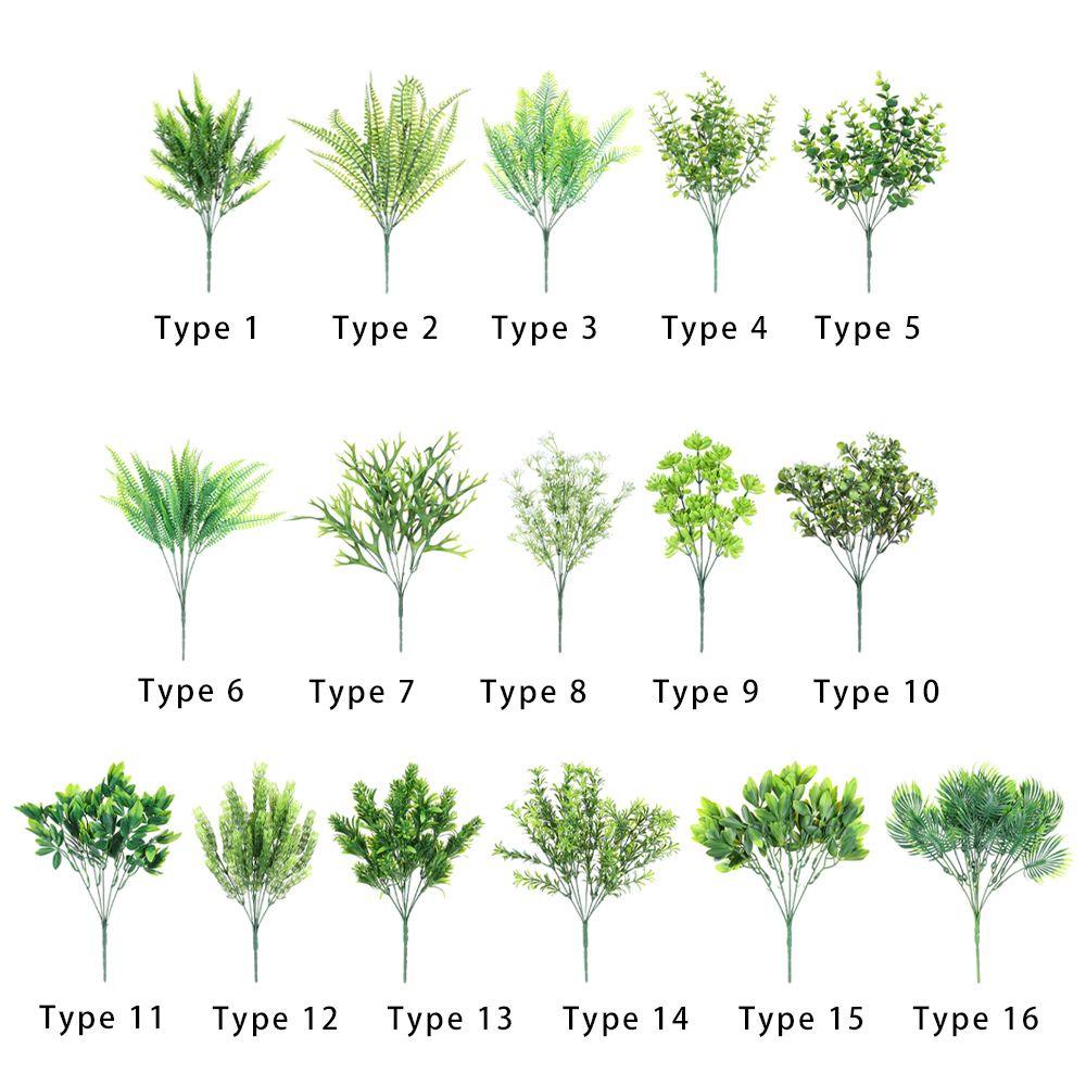 Cây Hoa Giả Trang Trí Đám Cưới|Bàn Tay Fern Palm Độc Đáo Sống Động