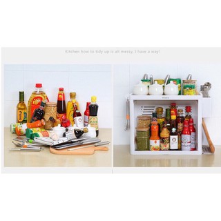 Kệ gia vị có khay ECC1704 dành cho phòng bếp đẹp