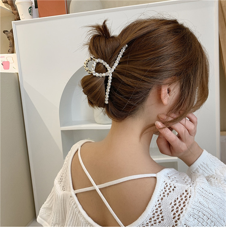 Kẹp Tóc Hợp Kim Đính Đá Xinh Xắn Cho Nữ
