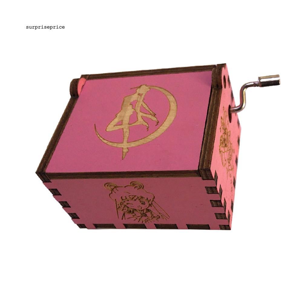 Hộp phát nhạc hình thủy thủ mặt trăng đáng yêu