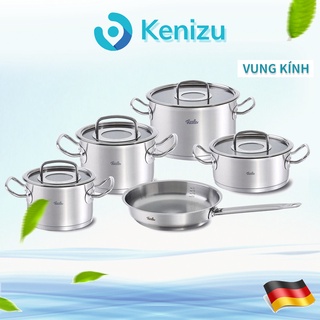 Bộ nồi Fissler Profi Original 5 món - Vung kính
