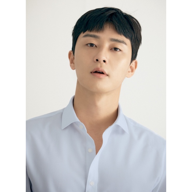 Áo sơ mi AndZ by Ziozia Xanh Nhạt