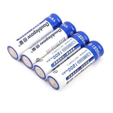 Bộ 4 Pin Tiểu Sạc AA 1200mAh + Sạc Pin