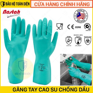 Găng tay cao su rửa chén bát, giặt giũ, pha hóa chất, bền, êm tay | Xuất xứ Malaysia | Châu Âu chứng nhận chất lượng