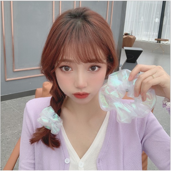 [Mã 151FASHIONSALE1 giảm 10K đơn 50K]Buộc Tóc, Dây Cột Tóc Scrunchies Lấp lánh