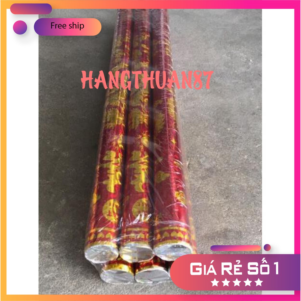 6 Pháo giấy kim tuyến cây dài 80cm