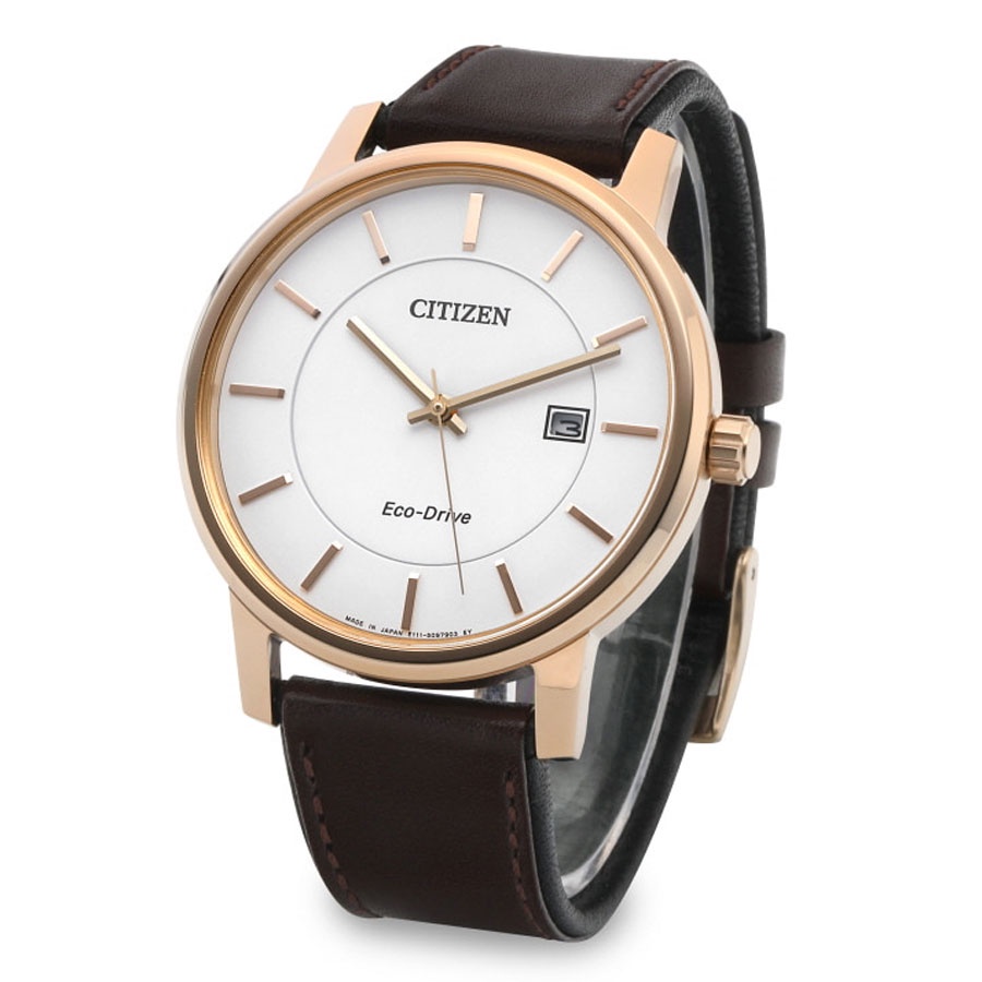 Đồng Hồ Nam Citizen Dây Da BM6753-00A - Mặt Trắng (Sapphire)