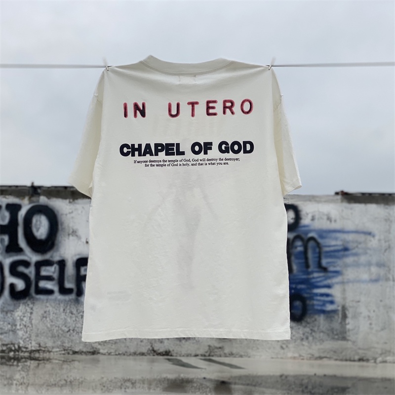 Áo Thun Tay Ngắn Cổ Tròn In Hình Thời Trang vintage Phiên Bản Giới Hạn