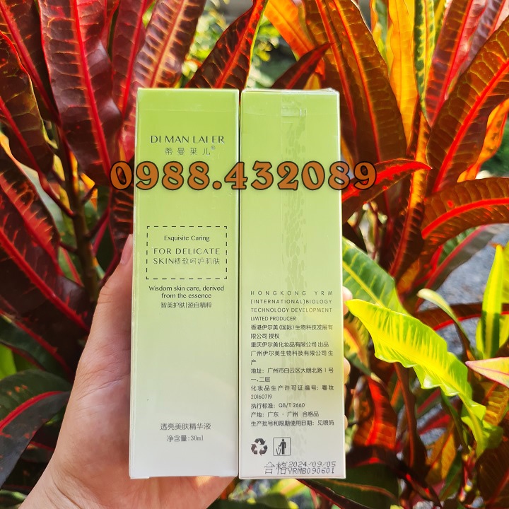 TINH CHẤT NÁM HƯƠNG THẢO DIMANLAIER HỒNG  KÔNG