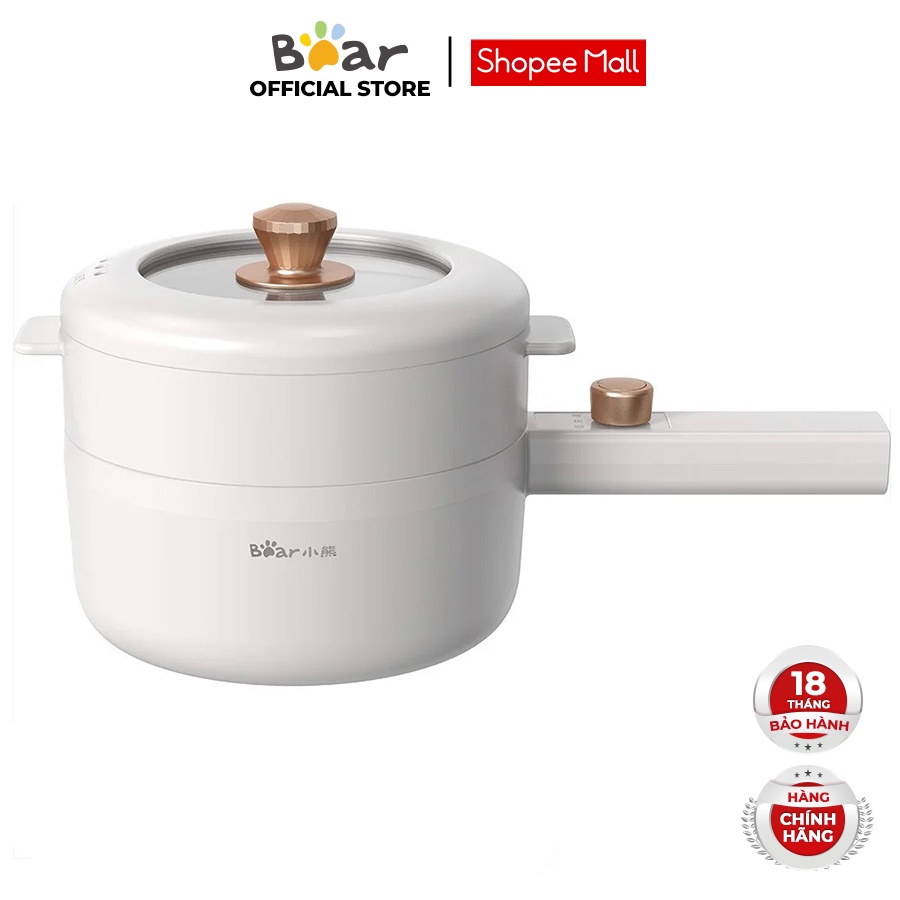 Nồi điện đa năng 1.6L Bear P16M2/ E15P2  - Chính hãng - BH 18 tháng